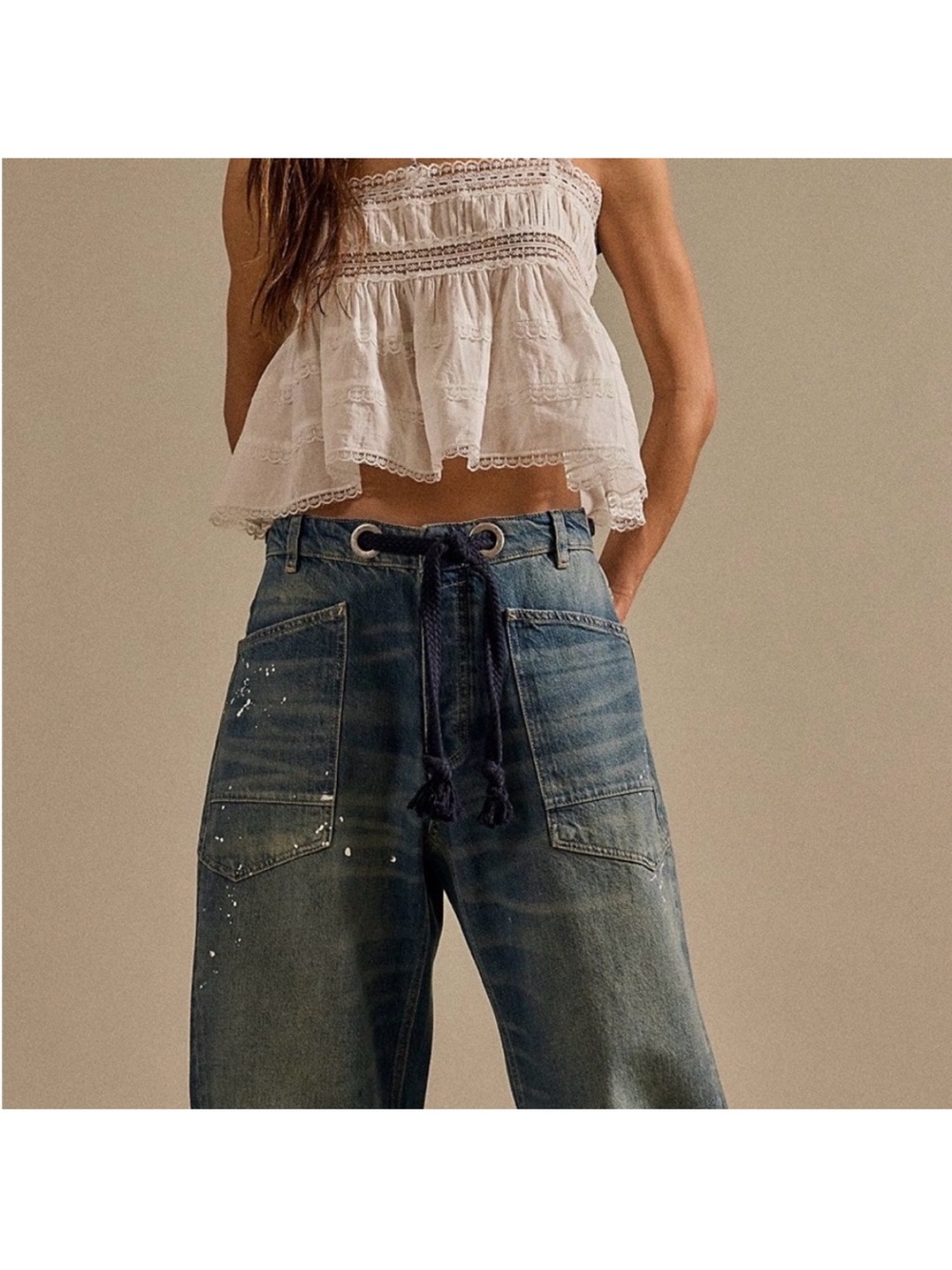 Free People Moxie Barrel Jeans
